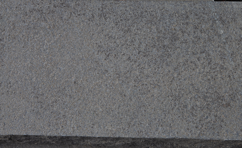 Blocksteg (3st) - 1200x350x150 - Turkisk svart - Flammad & Råkilad front