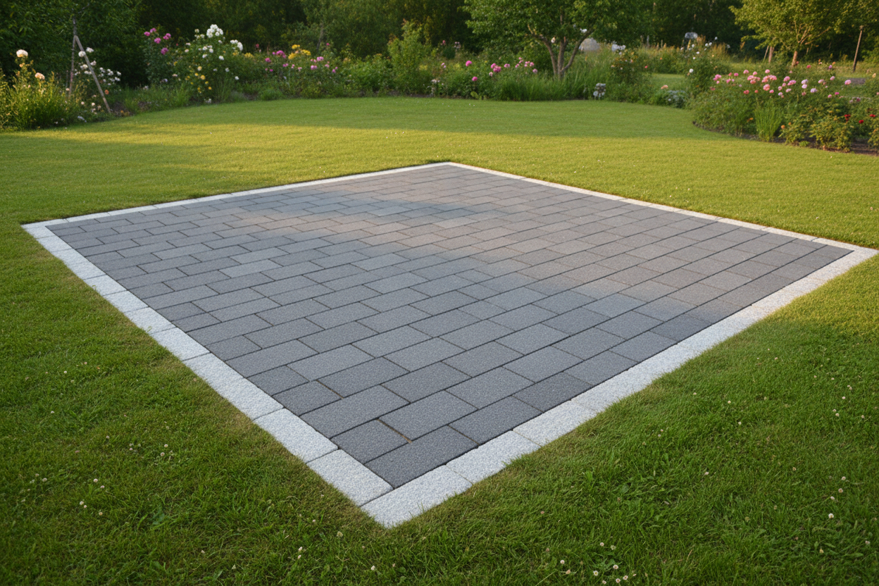 Granithällar / Plattor för entré eller trädgårdsgångar - 600x400x30 - Paket om 19,2m2 - Svart Granit
