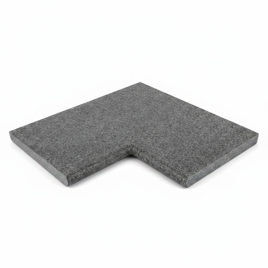 Poolkantsten - Säljes i komplett paket för 3x6 meters pool - 500x250x50 - Crystal Black