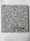 Äkta Italiensk Terrazzo – Marmor – Restparti om 6,12m2 - 300x300x16 - Veneziano - Ljusgrå med inslag av svart och beige