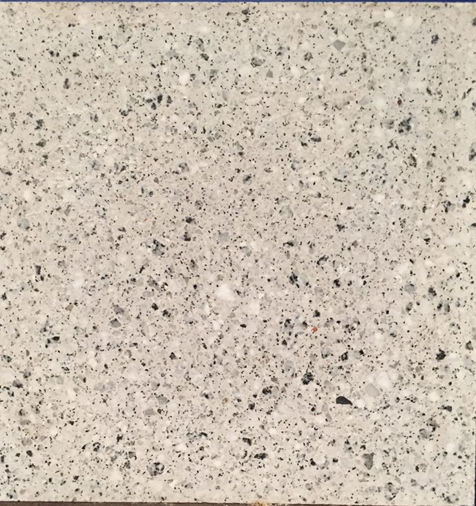Äkta Italiensk Terrazzo – 300x300x16 - Marmorbaserad - Restparti om 21,58m2 - Sandfärgad