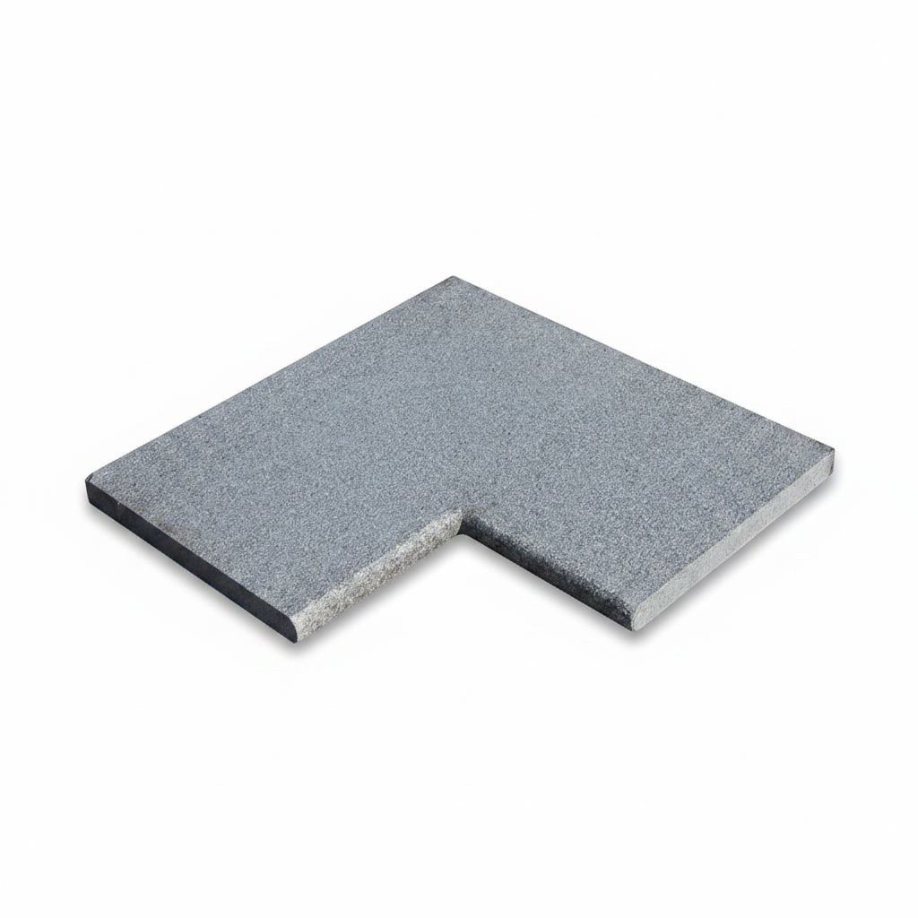 Poolkantsten - Säljes i komplett paket för 3x6 meters pool - 500x250x50 - Padang dark granit